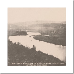 Schuylkill River from Neversink Mountain Posters and Art